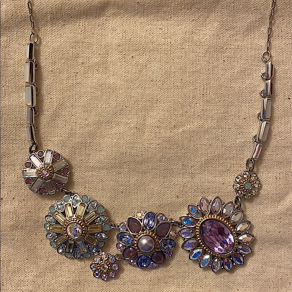 Swarovski Crystal Flower Necklace